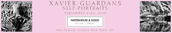 Waterhouse and Dodd - September 9-30 - Xavier Guardans Self-Portraits