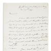 Lot 49: Charles Coatesworth Pinckney, Autograph Letter Signed, sending condolences after Washington’s death, Harper’s Ferry, 1799.  Sold June 21, 2018 for $16,250.  (Pre-sale estimate $7,000 to $10,000)