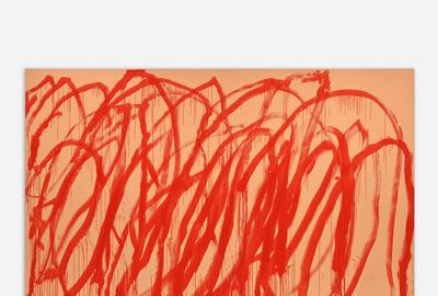 Cy Twombly | Untitled, 2005 | 128 x 192 in.  (325.1 x 487.7 cm) | Estimate: $35,000,000 – 45,000,000 