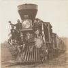 Locomotive on the Baltimore and Ohio Railroad, near Oakland, Maryland, about 1860.  Salted paper print.  Image: 16.2 × 16 cm (6 3/8 × 6 5/16 in.).  Lent by The Metropolitan Museum of Art, Purchase, The Horace W.  Goldsmith Foundation Gift, through Joyce and Robert Menschel, 1991 (1991.1151).  Image: www.metmuseum.org