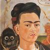 Self-Portrait with Small Monkey by Frida Kahlo, 1945 (oil on masonite) and Portrait of Alicia Galant, 1927 (oil on canvas).  Collection Museo Dolores Olmedo, Mexico City © 2016 Banco de Mexico Diego Rivera and Frida Kahlo Museums Trust, Mexico City.  Photos © Erik Meza/Javier Otaola.  