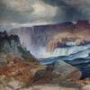 Thomas Moran (American, 1837−1926) Shoshone Falls, Snake River, Idaho, 1875, Watercolor on paper board, Gift of Hugh Gordon Miller, 60.52.47 