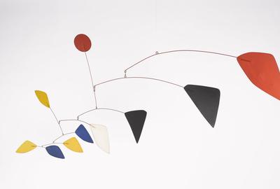 ALEXANDER CALDER (1898-1976) Maripose 1960 30 x 67in.  Est.  $1,200,000-1,600,000