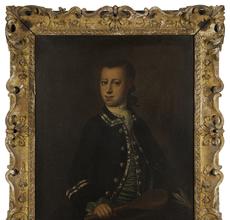 Jeremiah Theus (Charleston, South Carolina/Swiss, 1719-1774) Young William Branford (1756-1776), circa 1765