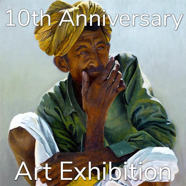 "10th Anniversary" Online Art Exhibition www.lightspacetime.art