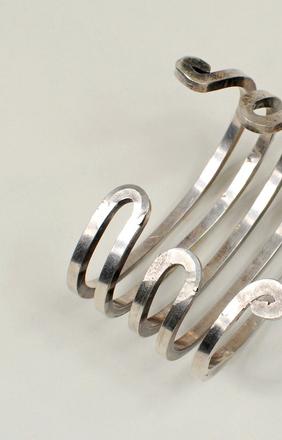 Alexander S.  Calder, Sterling Silver Bracelet