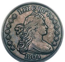 The world-famous 1804 Draped Bust Dollar -- known as the "King of American Coins" -- is one of the hobby's most important rarities and is highly coveted by collectors worldwide.