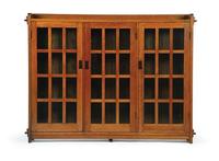 L.  & J.G.  Stickley Bookcase to be sold at Garth's Auctions on October 30, 2010.  Estimate $10,000-15,000 