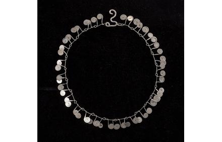 Untitled silver necklace by Alexander Calder (1898-1976) to be offered in Grogan & Company's December 6th auction with an estimate of $40,000-60,000.