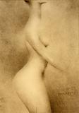 Vasily Sitnikov, Nude of Martha Wayman: Double-Sided Work