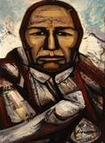 David Alfaro Siqueiros (Mexican 1896-1974), El Trabajador Piedra, pyroxiline on panel $40,000 - $60,000