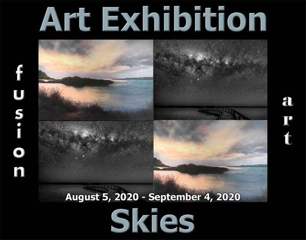 4th Annual Skies Art Exhibition www.fusionartps.com