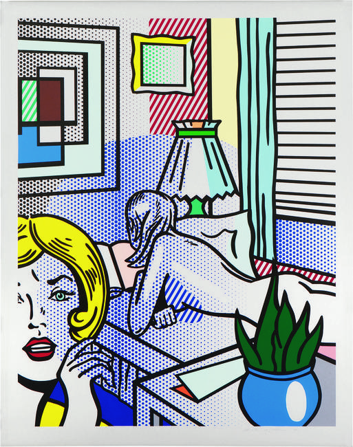 Roy Lichtenstein Roommates, from Nudes Series, 1994 Estimate: $120,000 – 180,000