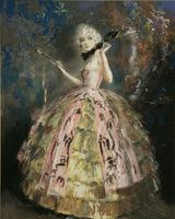 Everett Shinn (American 1876-1953), Masquerade, pastel on paper mounted on board, image size: 30-1/2 x 21-1/8 in.