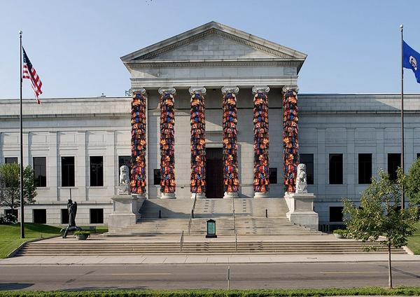 Rendering of Safe Passage at Mia, 2020.  Image courtesy of Ai Weiwei Studio.