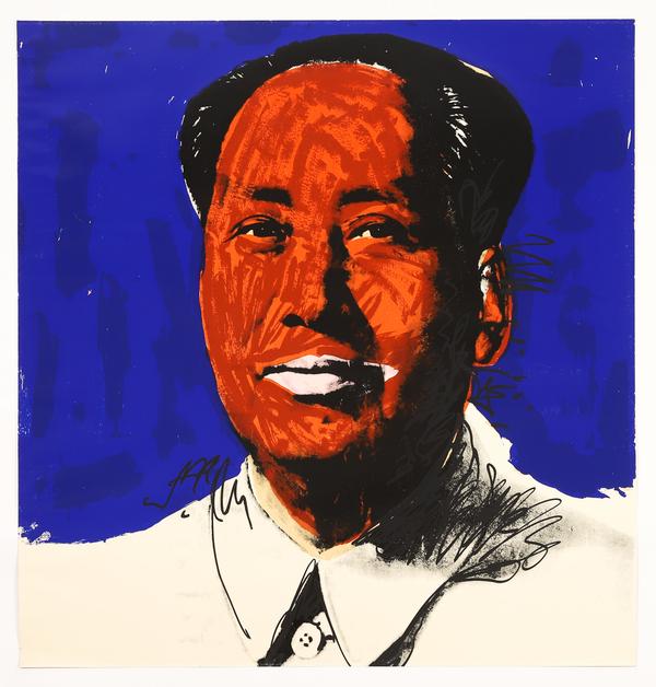 Andy Warhol (Am., 1928-1987), Mao, 1972, Screen-print on Beckett High White Paper, Ed.  25/250