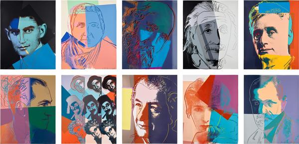 Andy Warhol | Ten Portraits Of Jews Of The Twentieth Century (F.  & S.  226-235), 1980 | Estimate: $300,000 - 500,000 