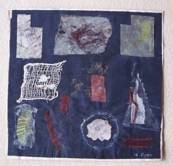 Anne Ryan, Collage #117, 1952, 7 x 7 inches