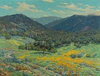 Granville Redmond (American, 1871-1935) Spring in Southern California, 1931 signed 'Granville Redmond' (lower right) and signed, titled and dated 'Spring in So.  California / Granville Redmond / March 1931 oil on canvas 30 x 40in overall: 35 x 45in Est.  $400,000-600,000 