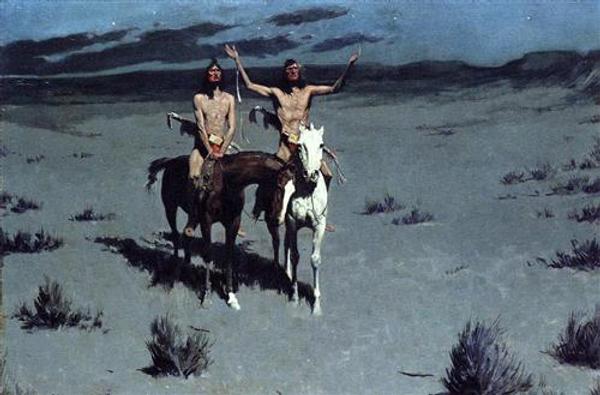 Frederic Remington, Pretty Mother of the Night—White Otter is No Longer a Boy.