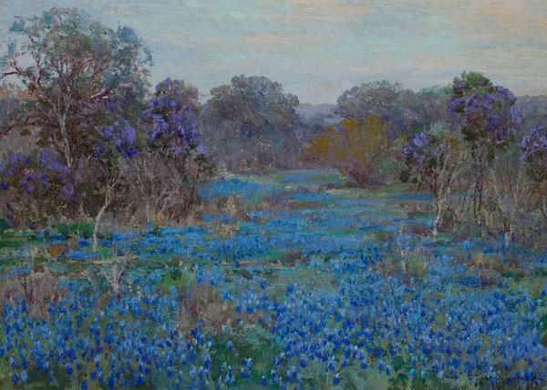 Julian Onderdonk’s Field of Bluebonnets with Trees (estimate: $60,000+).