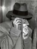 Bill Wasilevich.  Jimmy "One Eye" Collins after Arraignment, 1946.  Gelatin silver print.  Twentieth-Century Photography Fund, 2008, The Metropolitan Museum of Art (2008.125).  