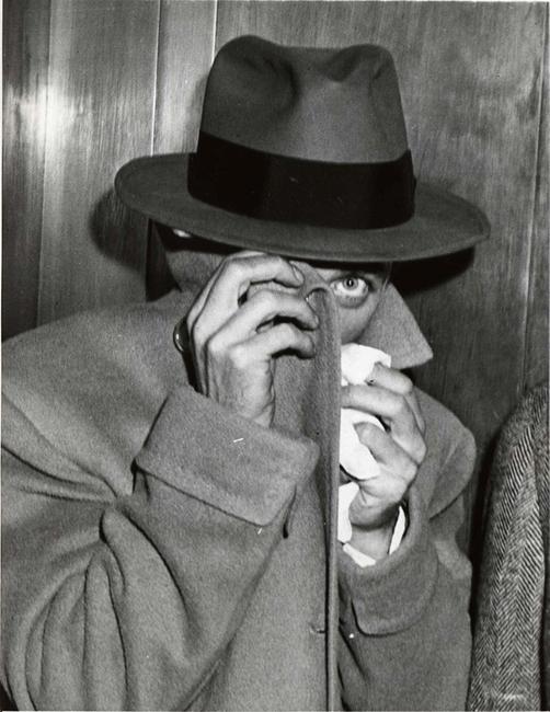 Bill Wasilevich.  Jimmy "One Eye" Collins after Arraignment, 1946.  Gelatin silver print.  Twentieth-Century Photography Fund, 2008, The Metropolitan Museum of Art (2008.125).  