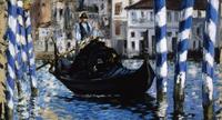 Edouard Manet (French, 1832-1883), The Grand Canal, Venice, 1875, oil on canvas.  Shelburne Museum.  1972-69.15