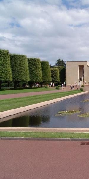 American cemetary - Omaha Beach, France.