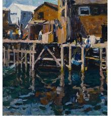 Wharf, Monterey by E.  Charlton Fortune, estimate: US$200,000-300,000