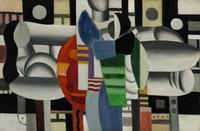 From Madonna's art collection, Leger's "Three Women at the Red Table" will be offered at Sotheby's on May 7, 2013.  