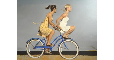 A painting by contemporary artist Bo Bartlett.  Available through the Sommerville Manning Gallery at this year's Philadelphia Antiques and Art Show, April 15-17 at The Navy Yard.