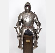 English three quarter suit of armor, c.1630