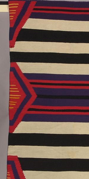 Third Phase Navajo Chief’s Blanket.  Bruce Museum Collection 68.25.05.