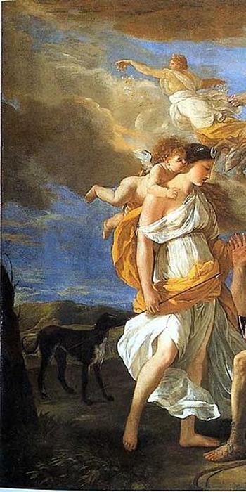 Selene and Endymion by Nicolas Poussin.