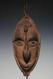 Lower Sepik River mask, 12", early 20th c.  