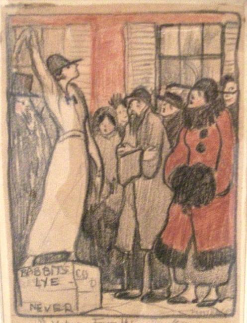 Peggy Bacon, Votes for Women, 1915