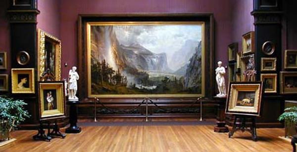 Albert Bierstadt's "Domes of the Yosemite" 