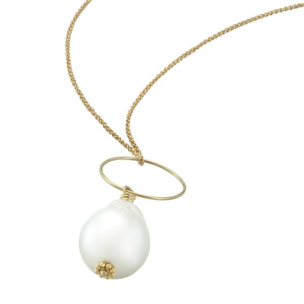 Pure Earth Auction Item: South Sea Baroque Pearl Necklace by Christina Malle.  