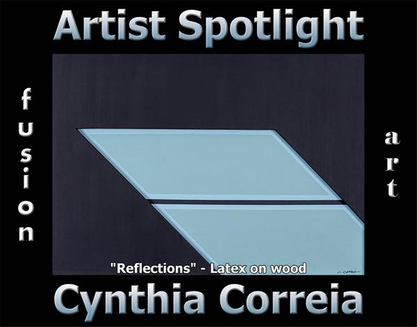 Cynthia Correia - Artist Spotlight Solo Art Exhibition - October 2020 www.fusionartps.com