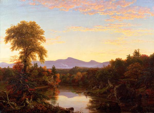 Thomas Cole (1801–1848) Catskill Creek, N.Y., 1845 Oil on canvas New-York Historical Society, The Robert L.  Stuart Collection, S-157