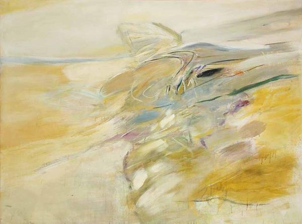 Richard Stout, West Wind, 1957, oil on canvas