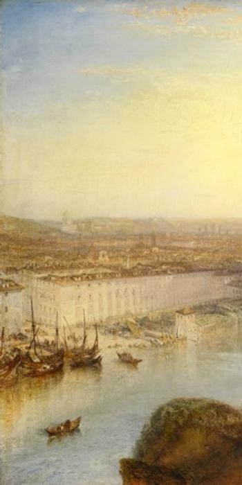  'Rome, from Mount Aventine' by J.M.W.  Turner, 1835, brought an artist auction record of $47.4 million at Sotheby's London on Dec.  3, 2014.