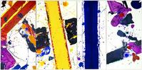 Sam Francis, Road of Ladders, 1984, from Art Miami exhibitor Hollis Taggart Galleries, booth B16.