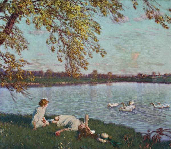 Edward Dufner, Youth and Sunshine, 1916