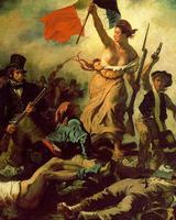 Delacroix, "Liberty Leading the People," 1830.