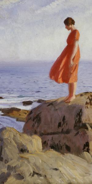 Dame Laura Knight, The Dark Pool, 1908 - 1918, Laing Art Gallery, Newcastle © Reproduced with permission of The Estate of Dame Laura Knight DBE RA 2018.  All Rights Reserved