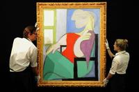 Sotheby's sold Picasso's Femme Assise Pres d'une Fenetre (Woman Sitting Near a Window) for $45 million.