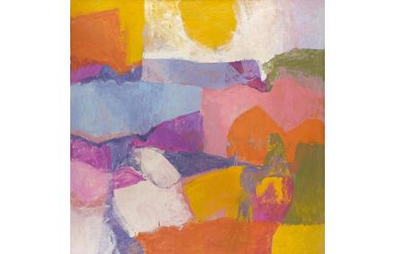 Charlotte Park, Untitled, c.  1963, oil on canvas, 50 x 50 in.  