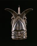 Bundu mask, Sowei society Mende people, Sierre Leone Used in the initiation ceremony for a girl entering womanhood